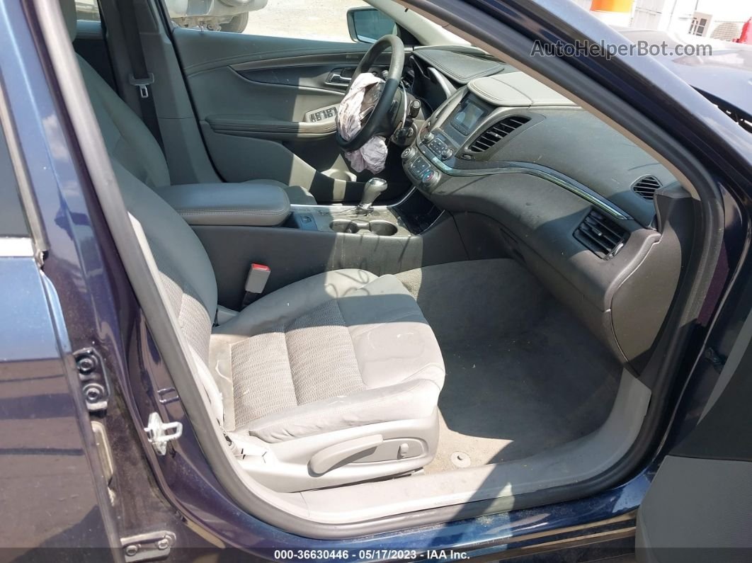 2017 Chevrolet Impala Ls Темно-синий vin: 2G11Z5S31H9115960