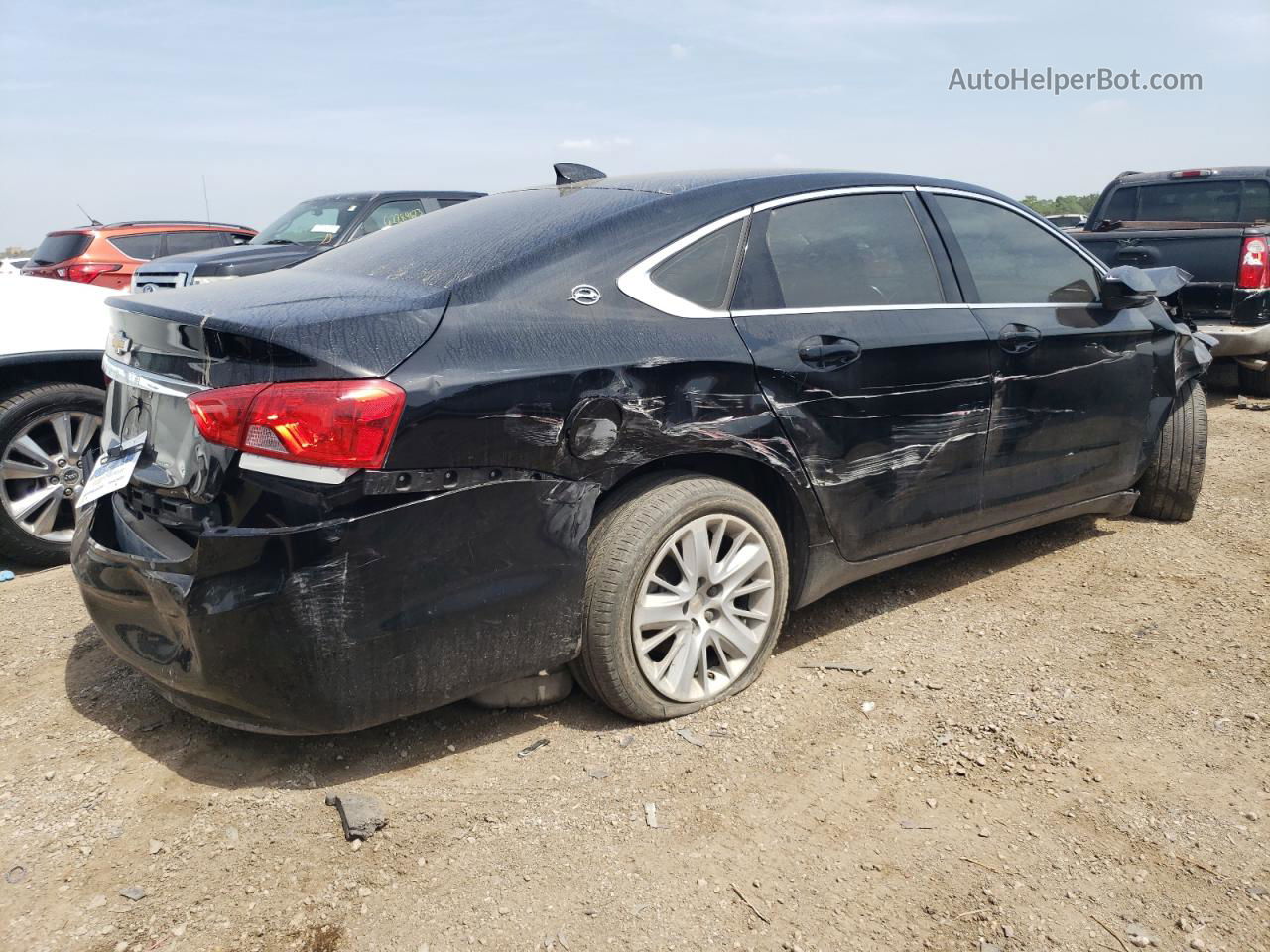 2017 Chevrolet Impala Ls Черный vin: 2G11Z5S35H9198034