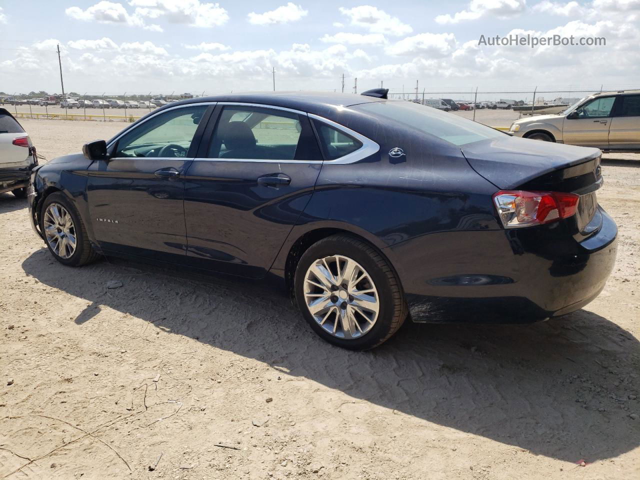 2016 Chevrolet Impala Ls Blue vin: 2G11Z5SA0G9120726