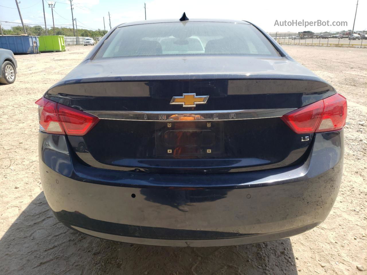 2016 Chevrolet Impala Ls Blue vin: 2G11Z5SA0G9120726