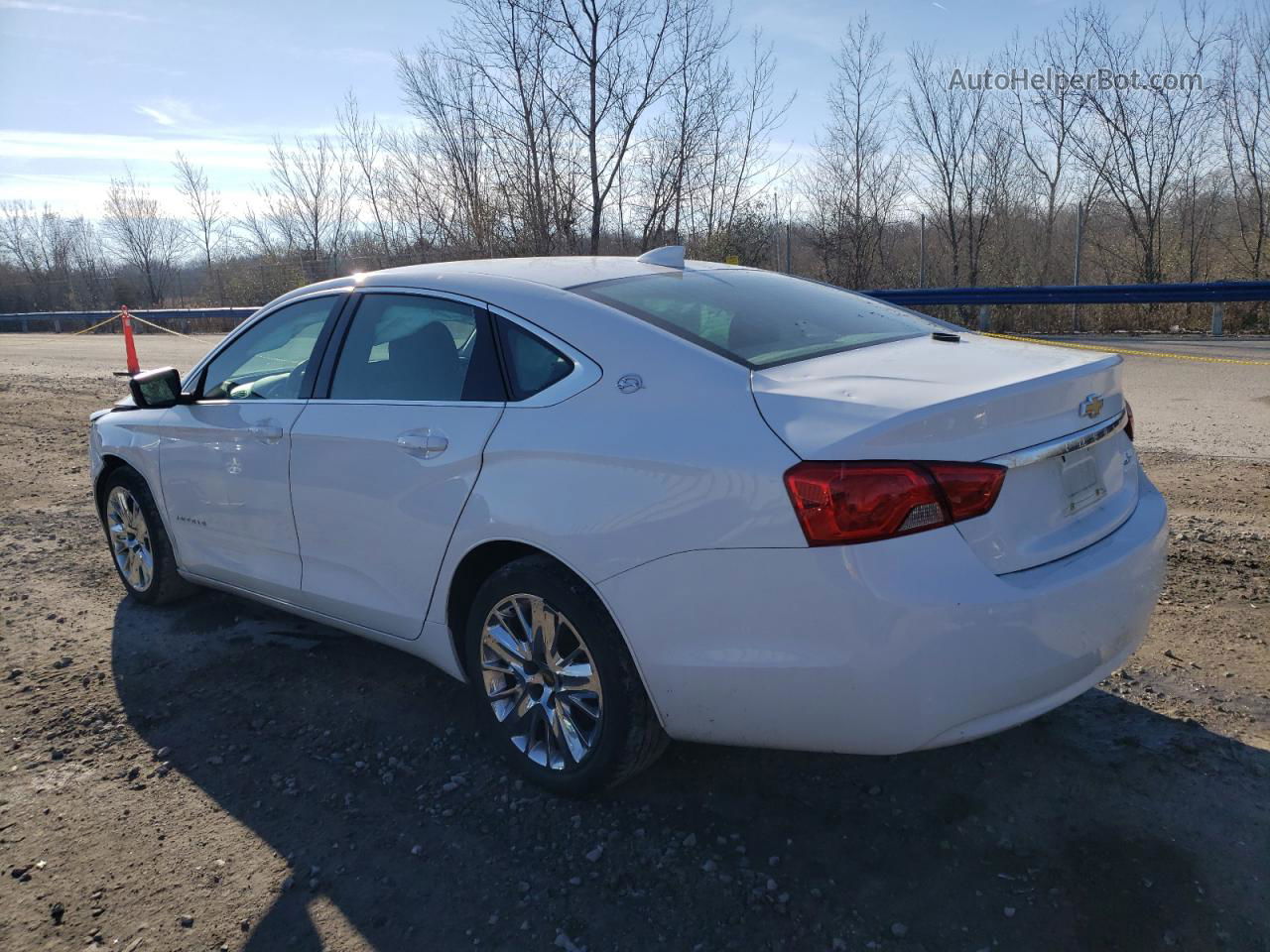 2016 Chevrolet Impala Ls White vin: 2G11Z5SA0G9167643