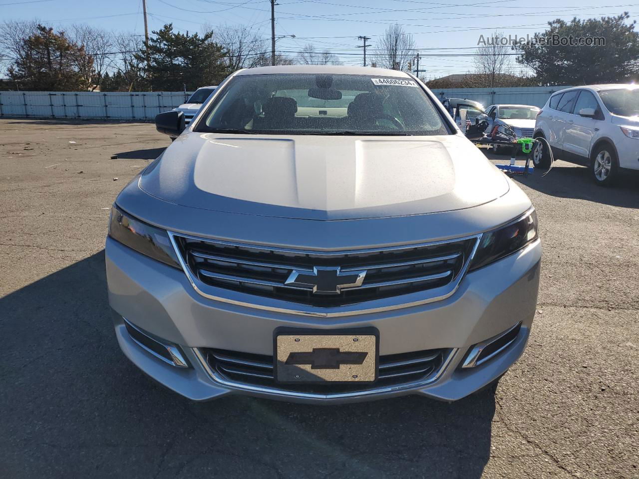 2016 Chevrolet Impala Ls Silver vin: 2G11Z5SA0G9202178