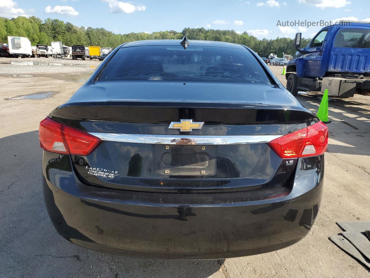 2016 Chevrolet Impala Ls Black vin: 2G11Z5SA1G9101943