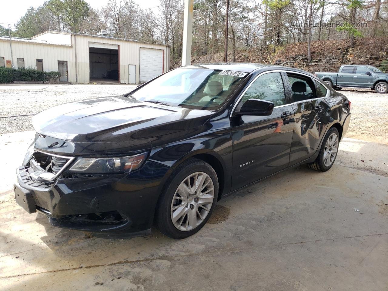 2017 Chevrolet Impala Ls Black vin: 2G11Z5SA4H9135747