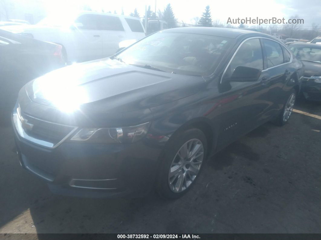 2017 Chevrolet Impala Ls Blue vin: 2G11Z5SA5H9135126