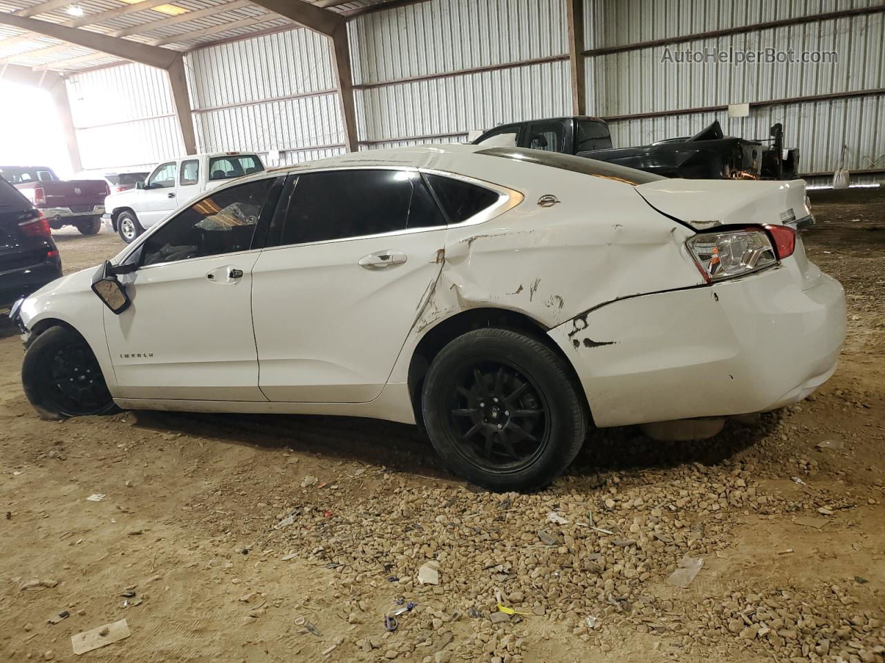 2016 Chevrolet Impala Ls White vin: 2G11Z5SA6G9156727