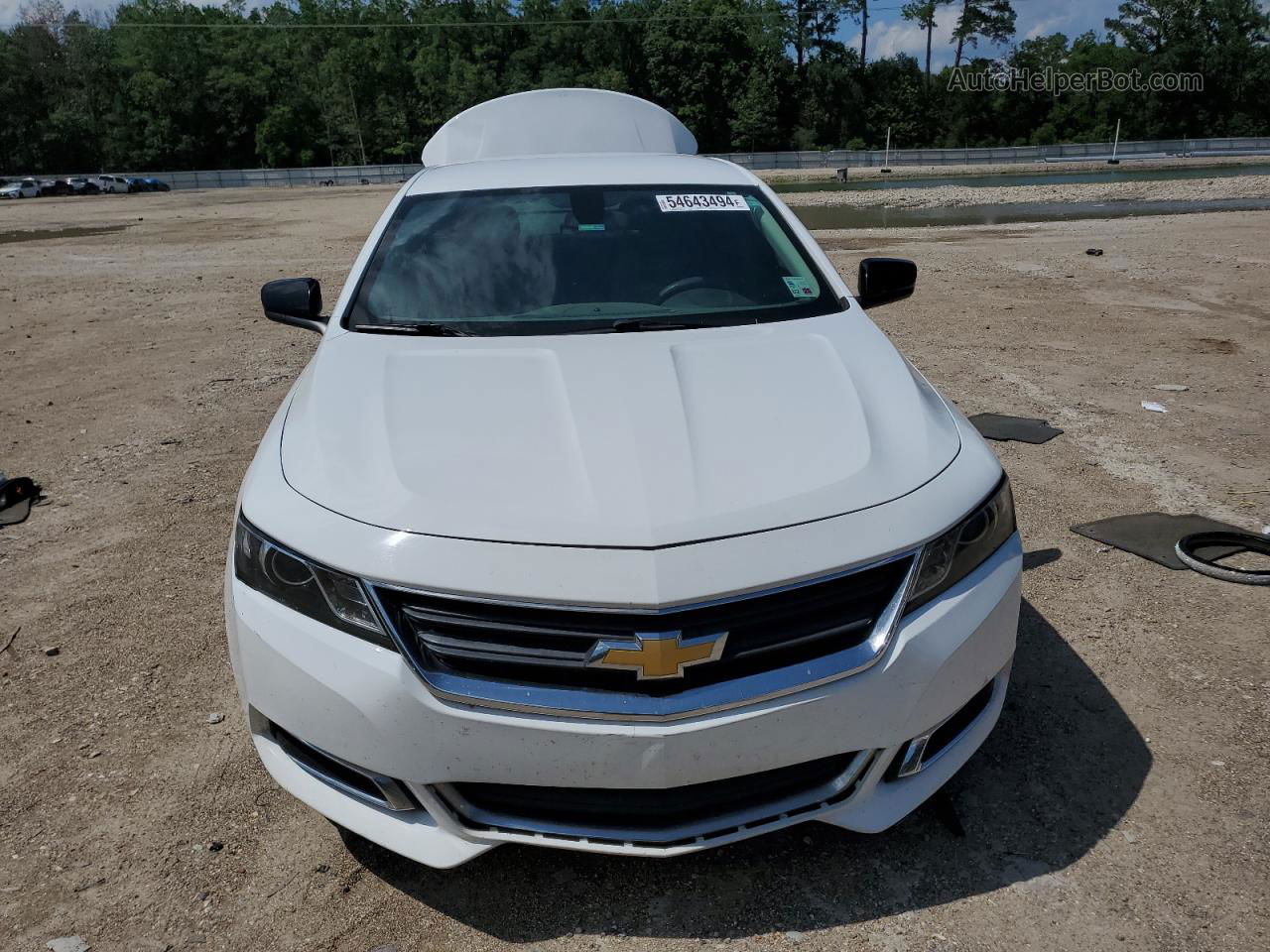 2016 Chevrolet Impala Ls White vin: 2G11Z5SA6G9198766