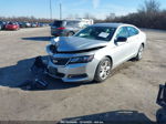 2017 Chevrolet Impala Ls Серебряный vin: 2G11Z5SA6H9136835