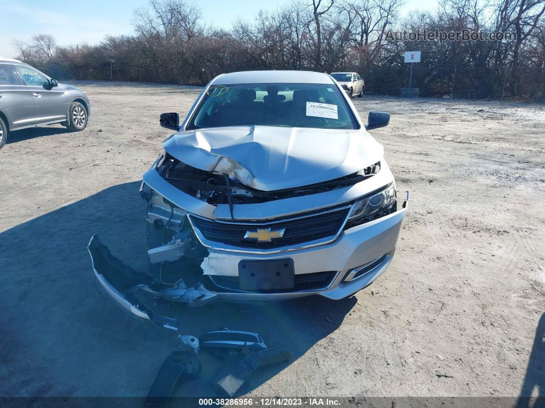 2017 Chevrolet Impala Ls Silver vin: 2G11Z5SA6H9136835