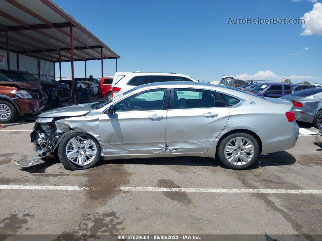 2017 Chevrolet Impala Ls Серебряный vin: 2G11Z5SA7H9131319