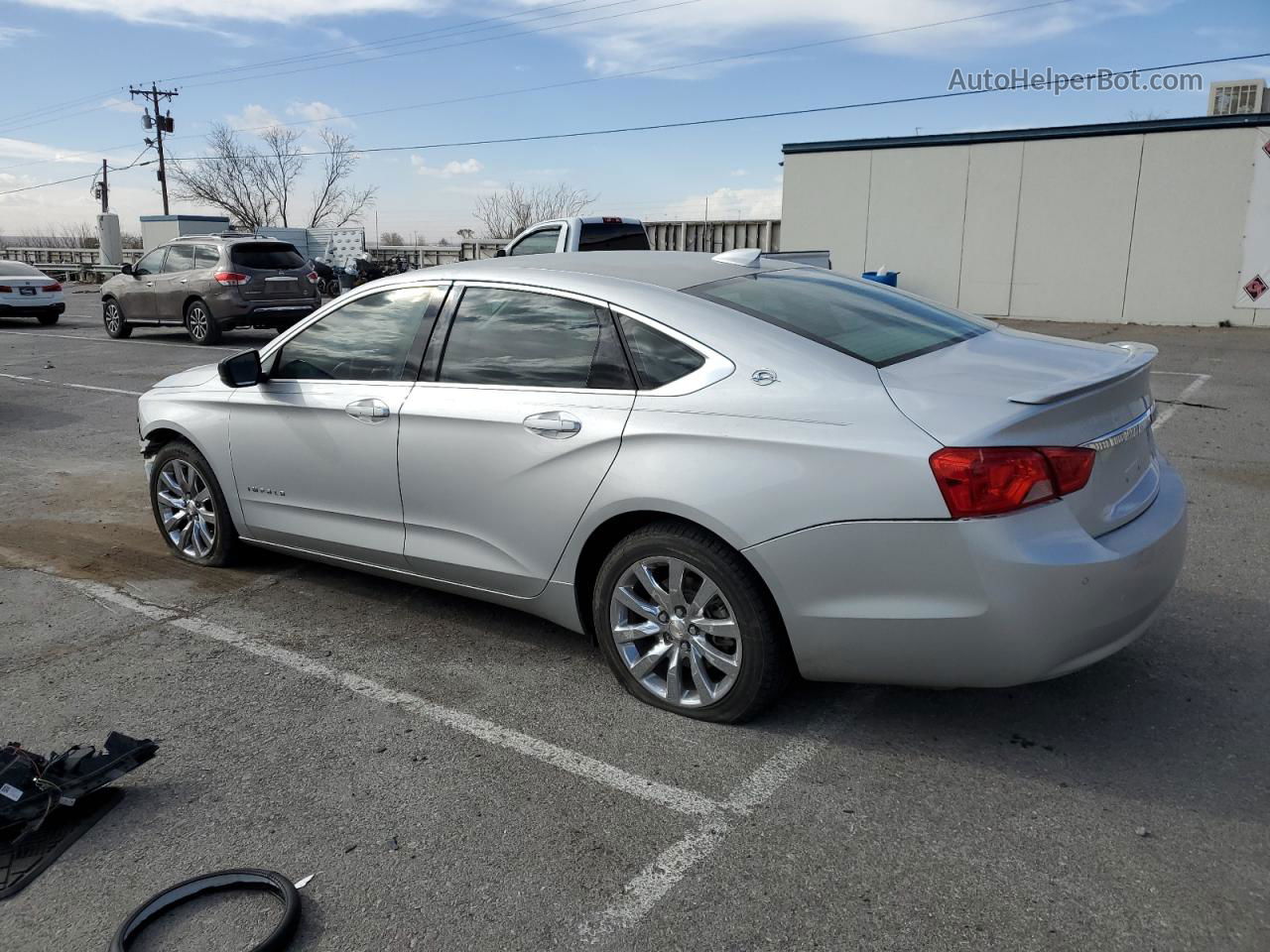 2016 Chevrolet Impala Ls Silver vin: 2G11Z5SA8G9199711