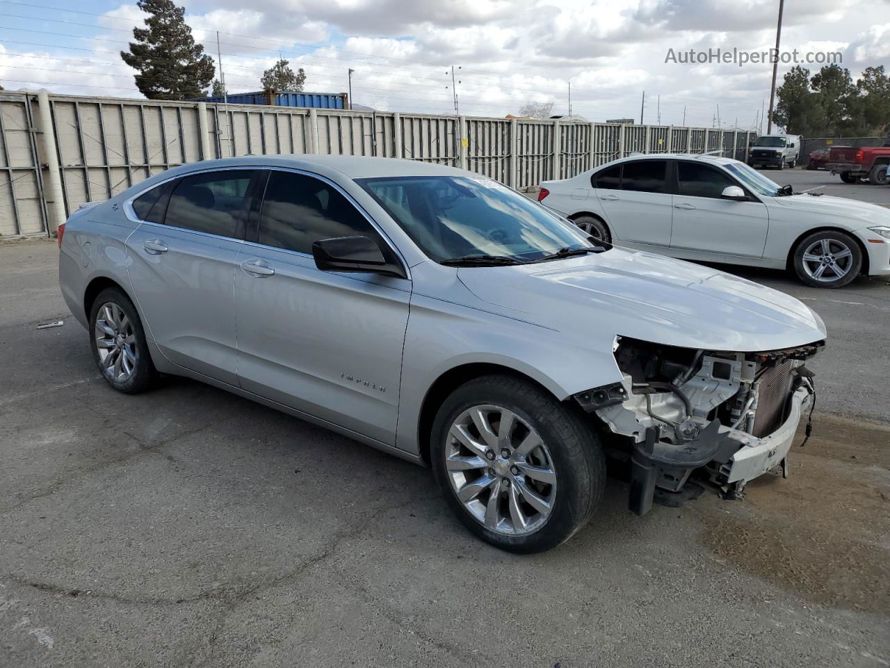 2016 Chevrolet Impala Ls Silver vin: 2G11Z5SA8G9199711