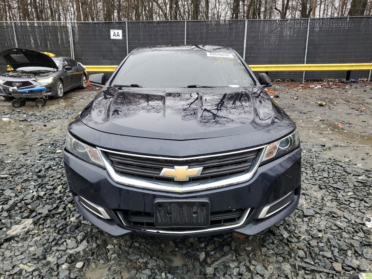 2017 Chevrolet Impala Ls Синий vin: 2G11Z5SA8H9180254