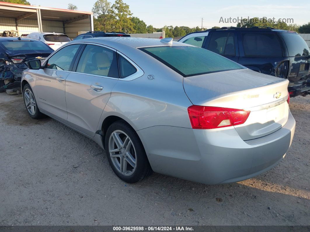 2016 Chevrolet Impala Ls Silver vin: 2G11Z5SA9G9166216