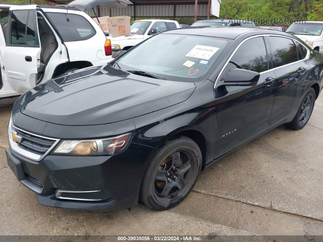 2017 Chevrolet Impala Ls Black vin: 2G11Z5SA9H9166475