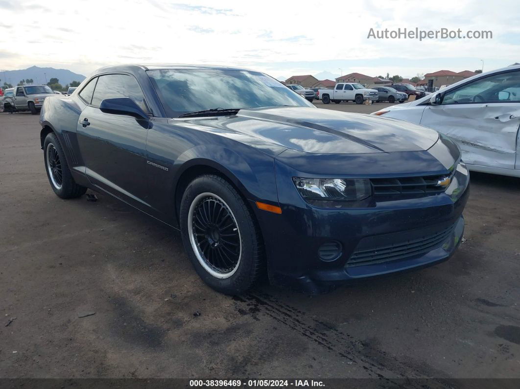 2014 Chevrolet Camaro 2ls Dark Blue vin: 2G1FA1E30E9191375