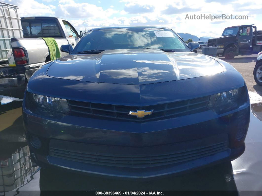 2014 Chevrolet Camaro 2ls Dark Blue vin: 2G1FA1E30E9191375