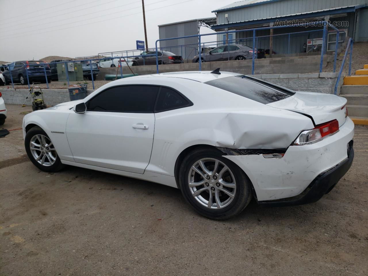 2014 Chevrolet Camaro Ls Белый vin: 2G1FA1E30E9244270