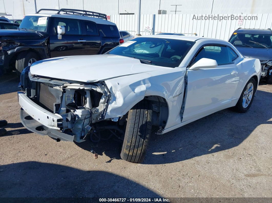 2014 Chevrolet Camaro 2ls White vin: 2G1FA1E30E9308310