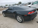 2015 Chevrolet Camaro Ls Black vin: 2G1FA1E30F9107895