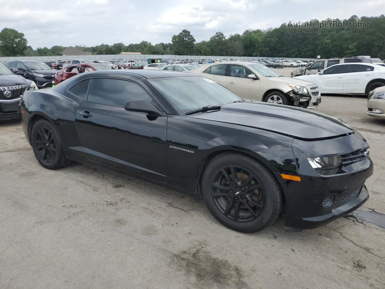 2014 Chevrolet Camaro Ls Черный vin: 2G1FA1E31E9195841