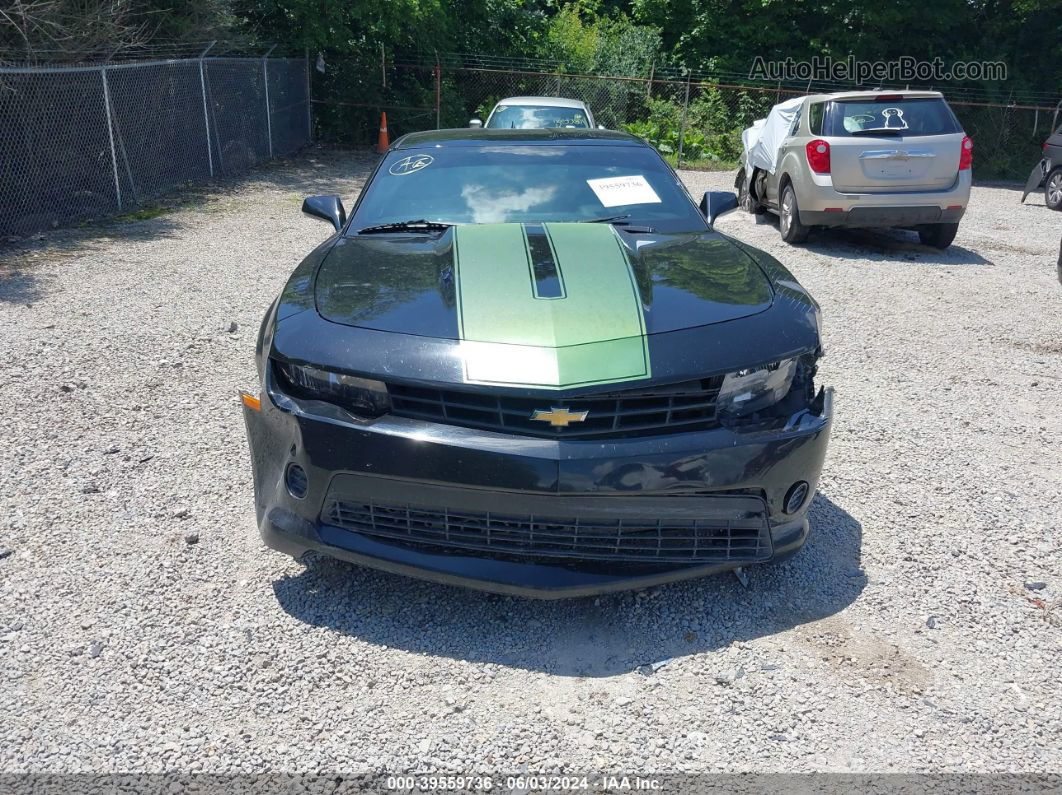 2014 Chevrolet Camaro 2ls Black vin: 2G1FA1E31E9245055