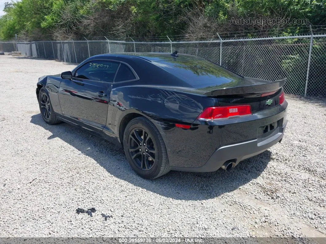 2014 Chevrolet Camaro 2ls Black vin: 2G1FA1E31E9245055