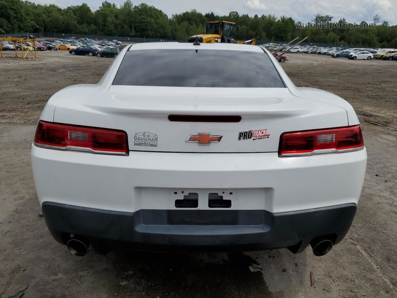 2014 Chevrolet Camaro Ls White vin: 2G1FA1E31E9310504