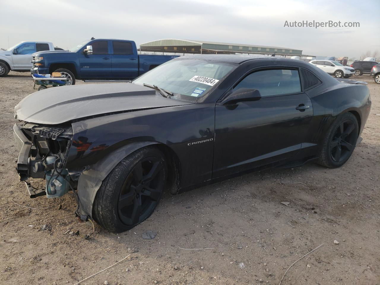 2014 Chevrolet Camaro Ls Black vin: 2G1FA1E32E9196724