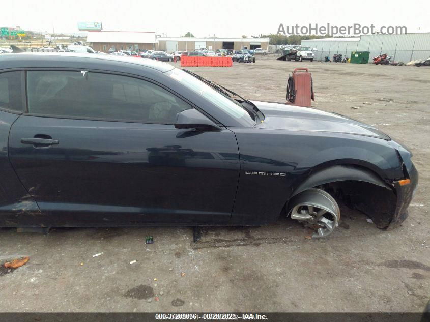 2014 Chevrolet Camaro Ls Dark Blue vin: 2G1FA1E32E9224473