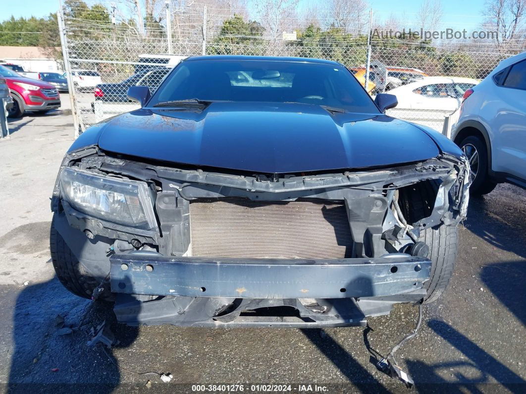 2014 Chevrolet Camaro 2ls Dark Blue vin: 2G1FA1E32E9303299