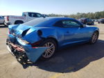 2014 Chevrolet Camaro Ls Blue vin: 2G1FA1E32E9307112