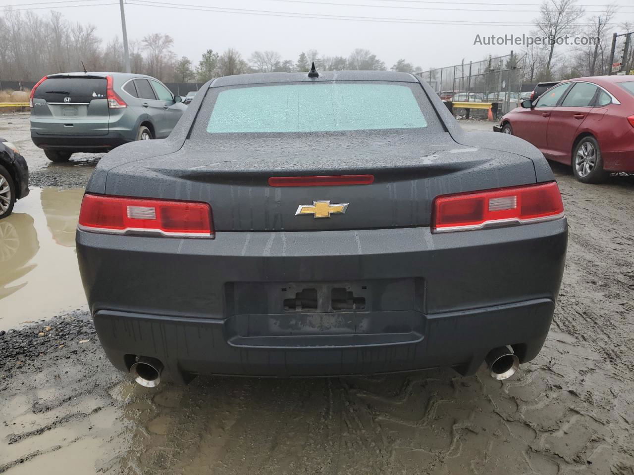 2014 Chevrolet Camaro Ls Серый vin: 2G1FA1E33E9134085