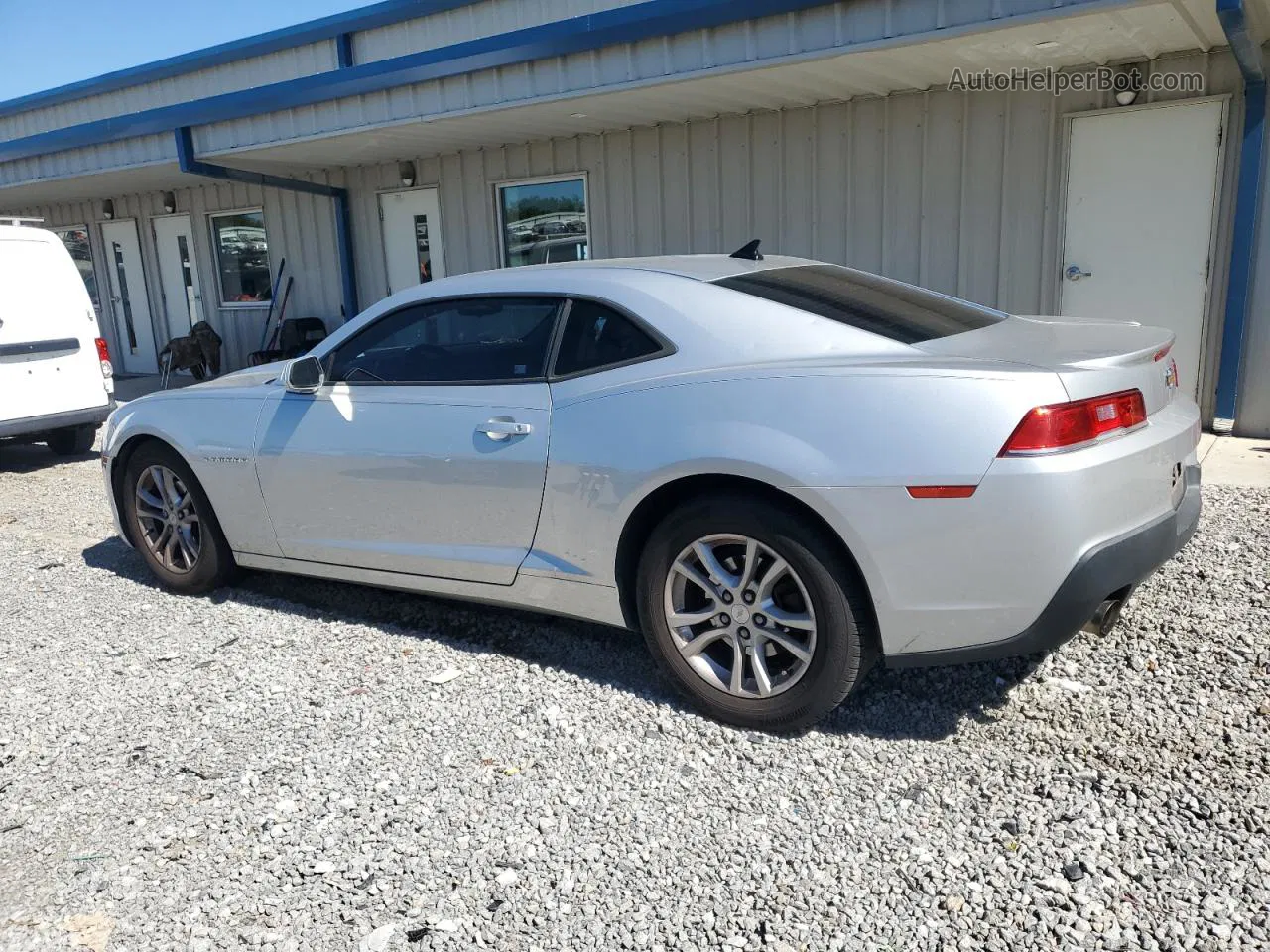 2014 Chevrolet Camaro Ls Silver vin: 2G1FA1E33E9141327