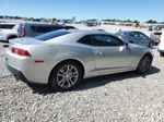 2014 Chevrolet Camaro Ls Silver vin: 2G1FA1E33E9141327