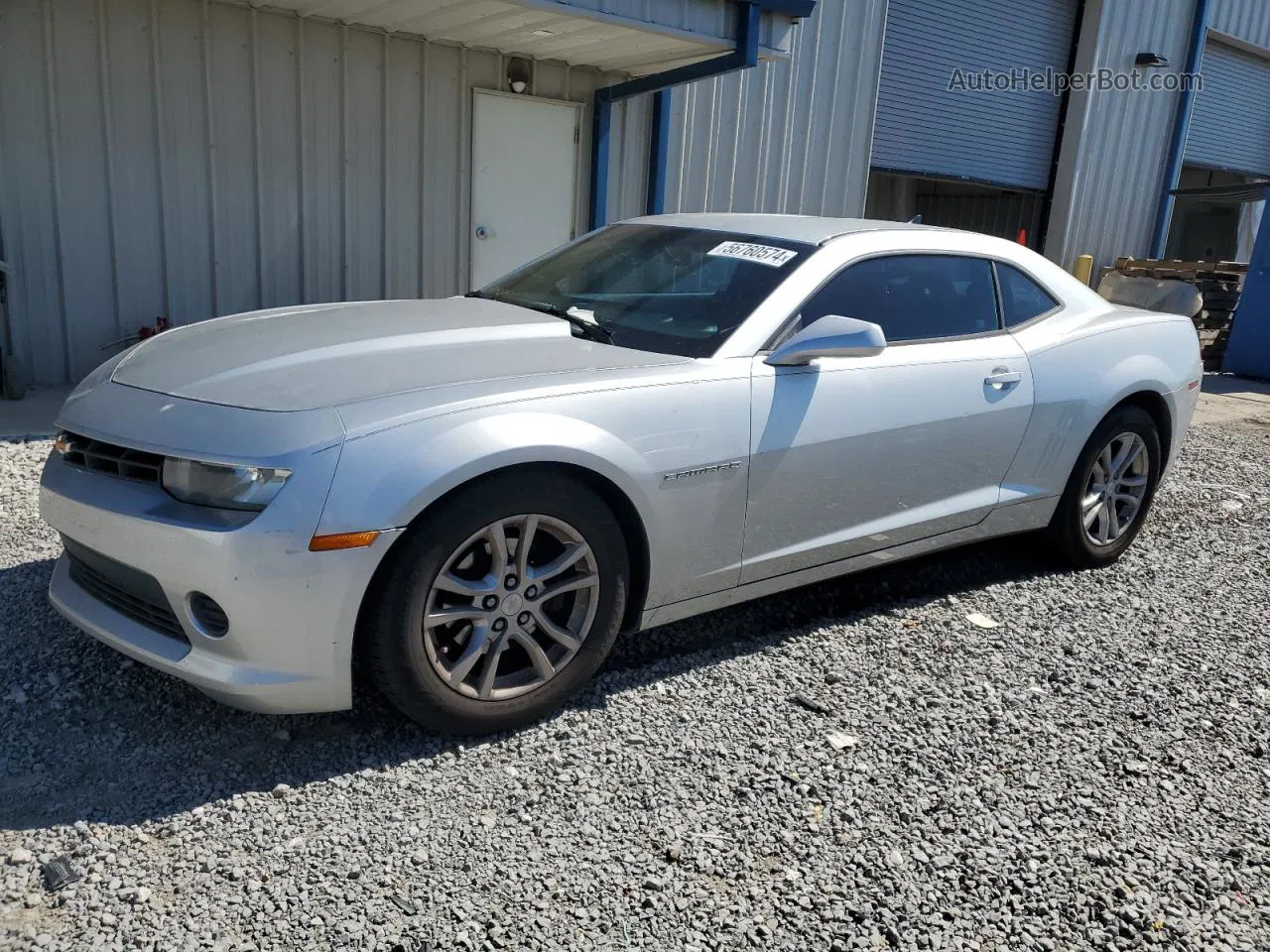 2014 Chevrolet Camaro Ls Серебряный vin: 2G1FA1E33E9141327