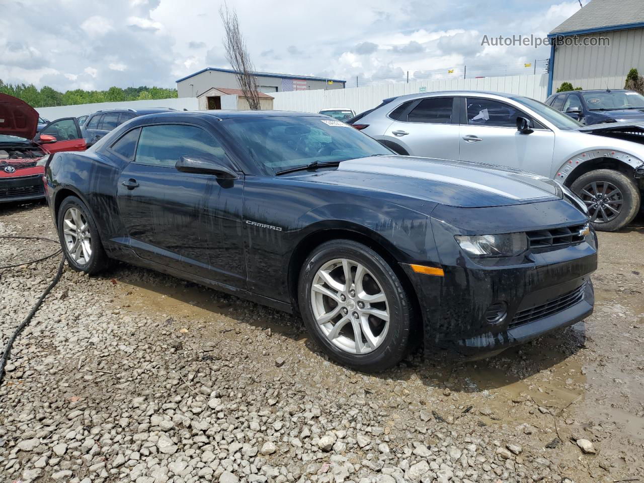 2014 Chevrolet Camaro Ls Черный vin: 2G1FA1E33E9164137