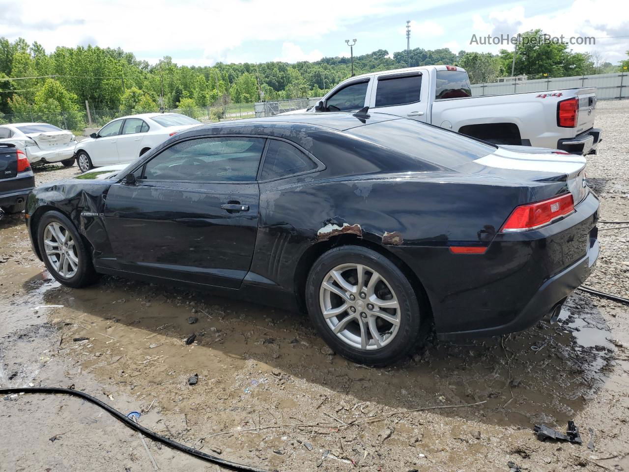 2014 Chevrolet Camaro Ls Черный vin: 2G1FA1E33E9164137