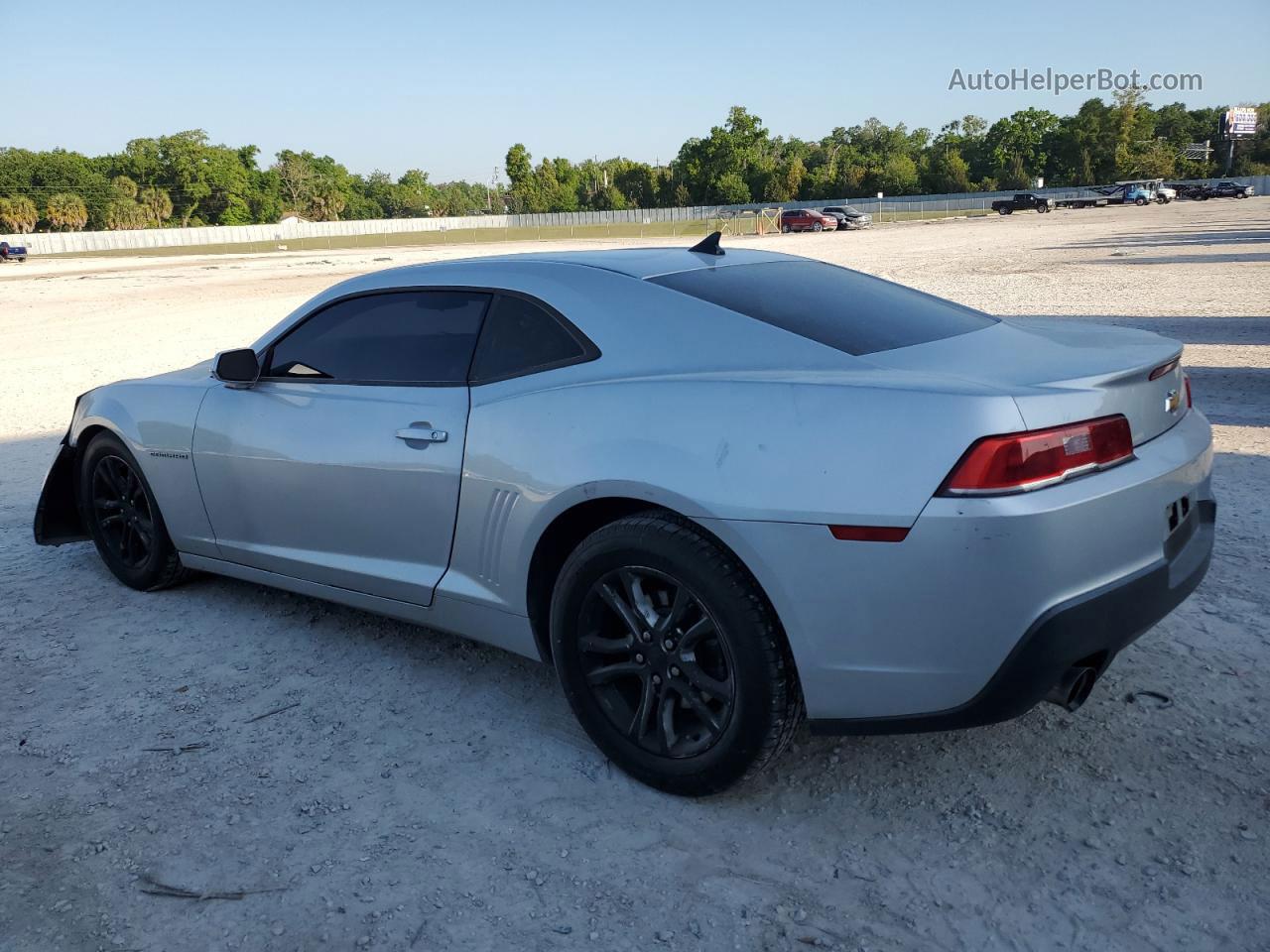 2014 Chevrolet Camaro Ls Silver vin: 2G1FA1E33E9226748