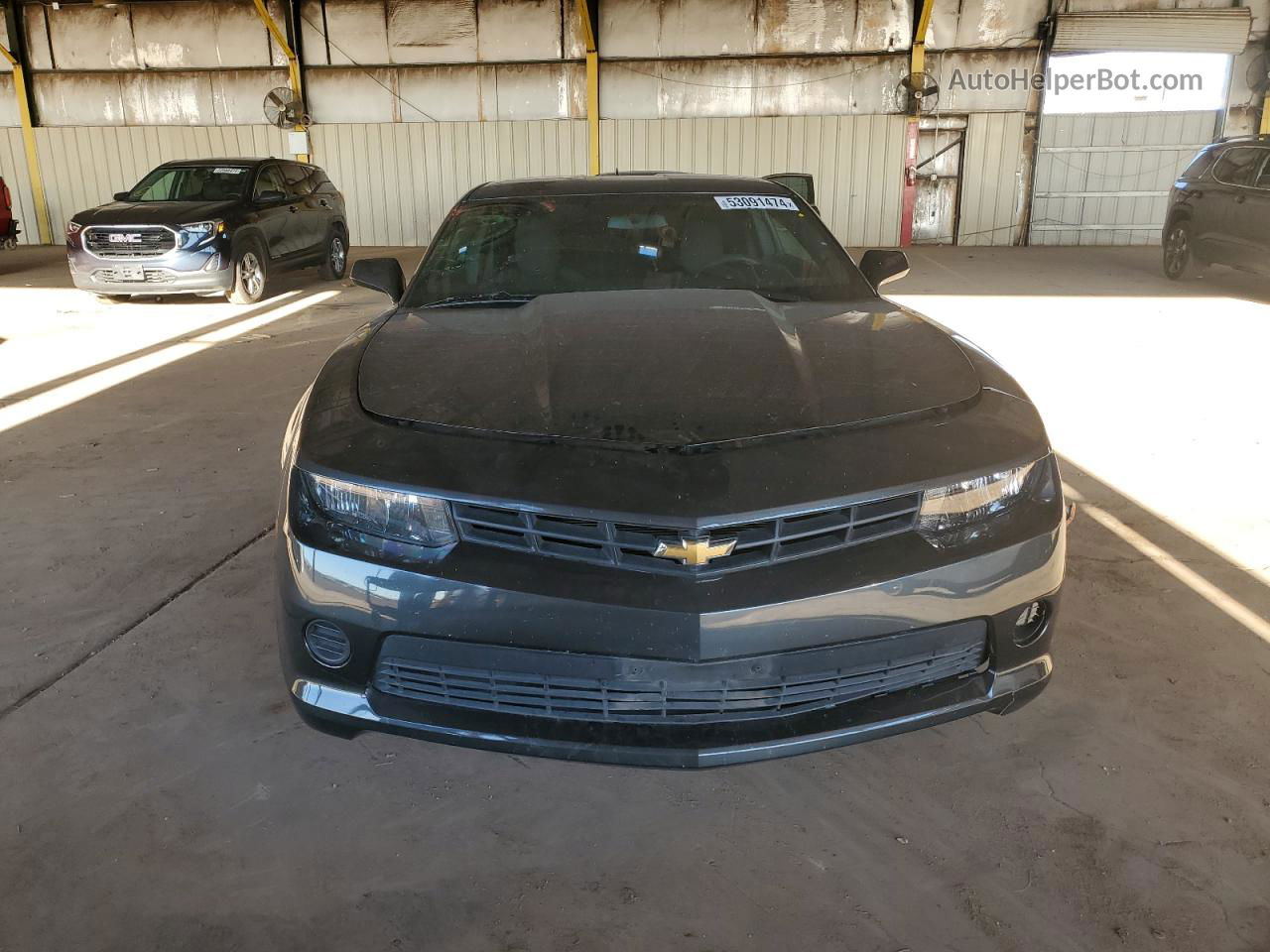 2014 Chevrolet Camaro Ls Charcoal vin: 2G1FA1E34E9221283