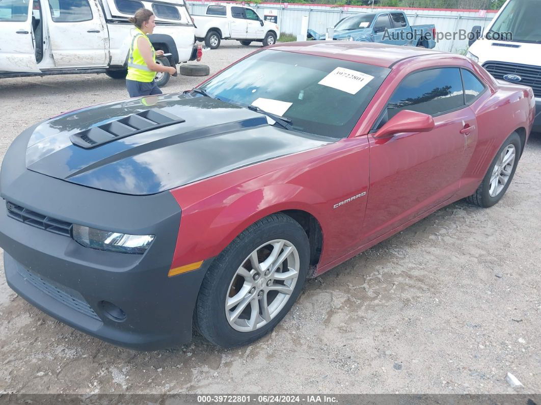 2014 Chevrolet Camaro 2ls Red vin: 2G1FA1E34E9229965