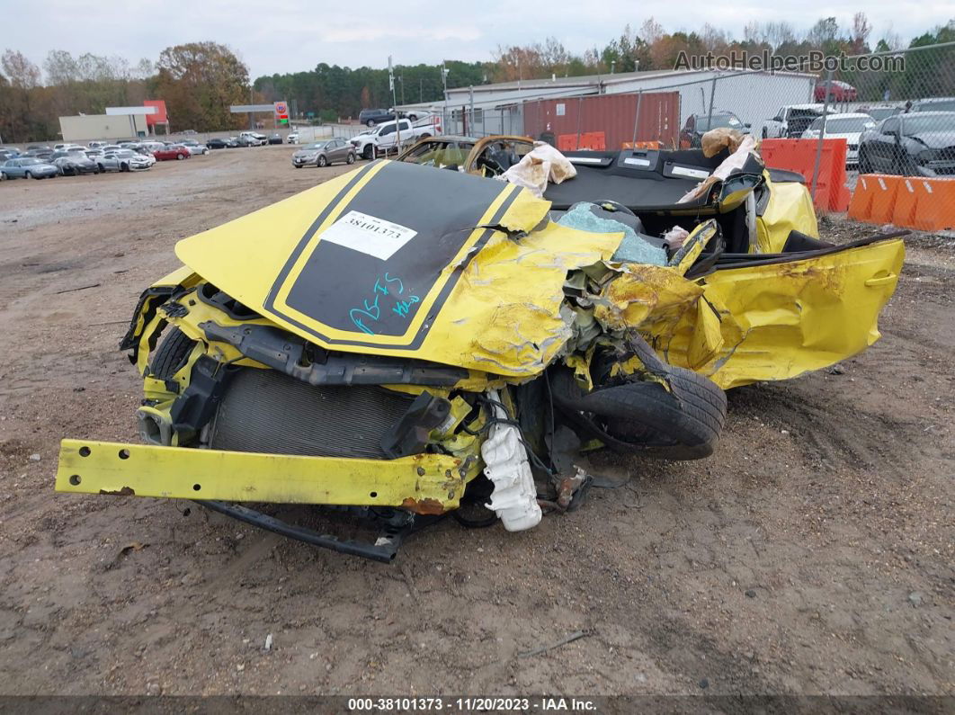 2014 Chevrolet Camaro 2ls Yellow vin: 2G1FA1E34E9241226