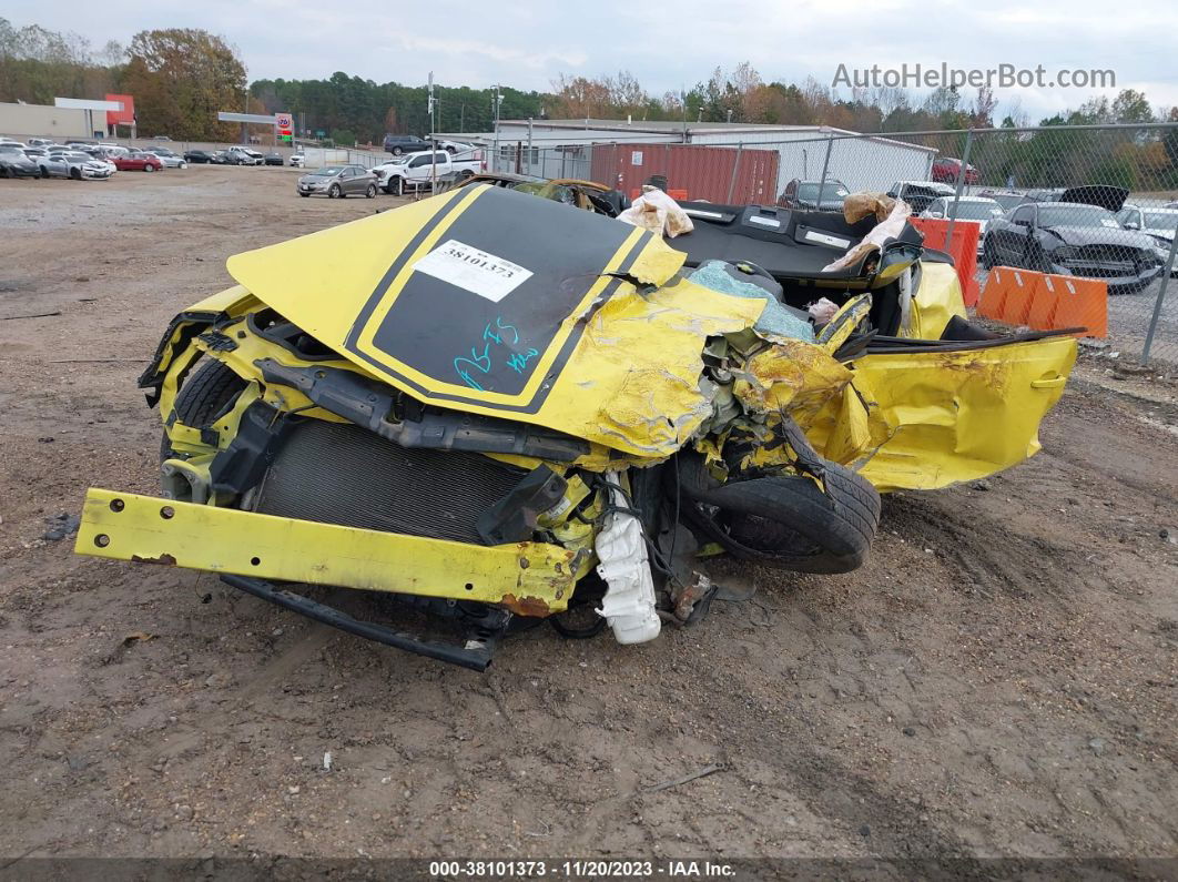 2014 Chevrolet Camaro 2ls Yellow vin: 2G1FA1E34E9241226