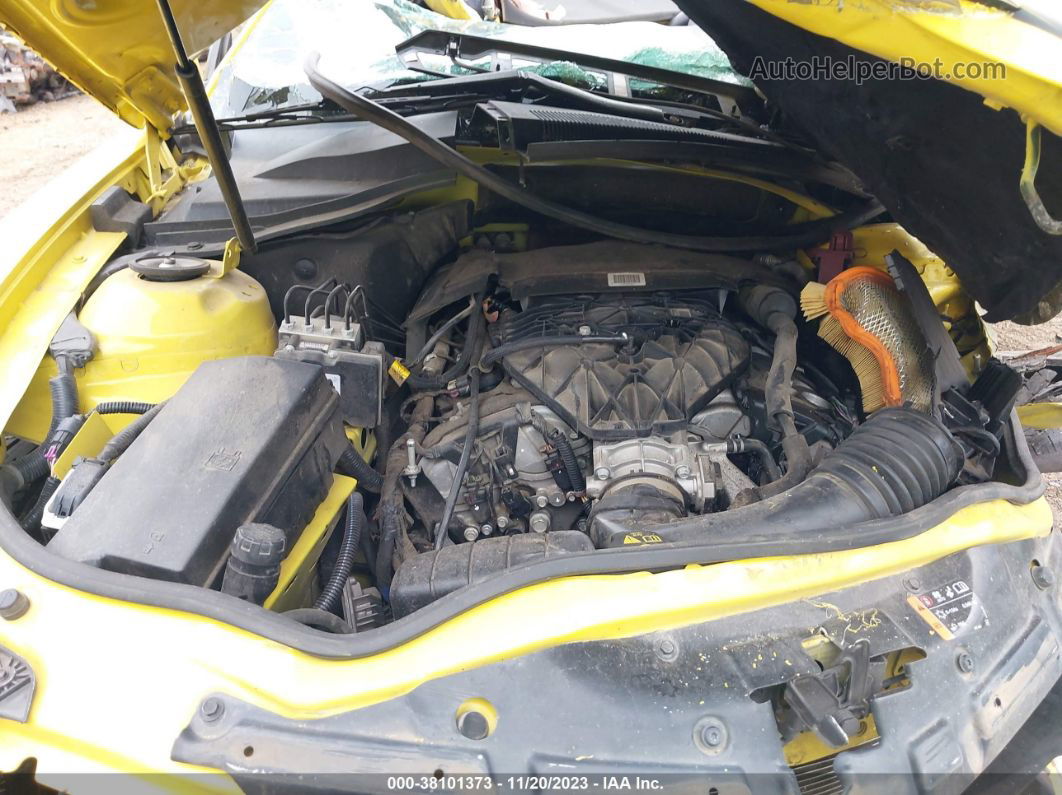 2014 Chevrolet Camaro 2ls Желтый vin: 2G1FA1E34E9241226
