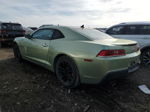 2014 Chevrolet Camaro Ls Green vin: 2G1FA1E35E9168402