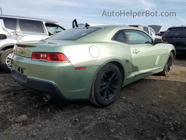 2014 Chevrolet Camaro Ls Green vin: 2G1FA1E35E9168402