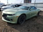 2014 Chevrolet Camaro Ls Green vin: 2G1FA1E35E9168402