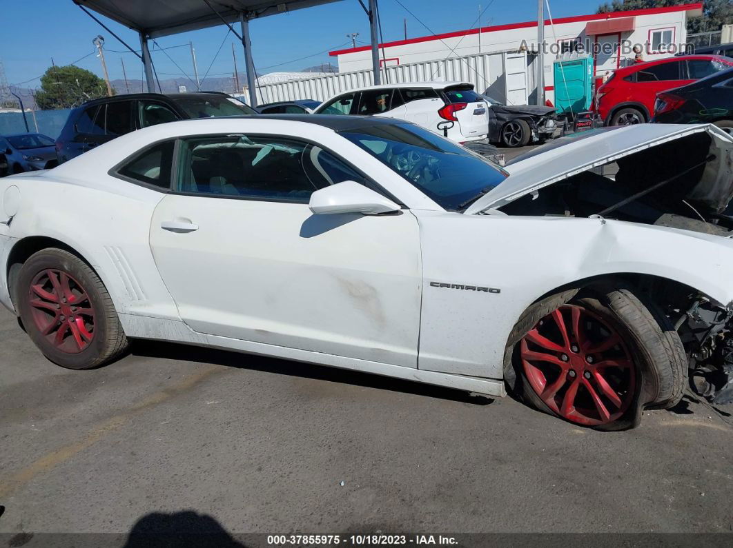 2014 Chevrolet Camaro 2ls White vin: 2G1FA1E35E9205156