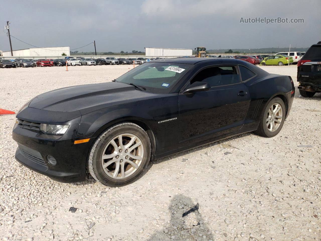 2015 Chevrolet Camaro Ls Черный vin: 2G1FA1E35F9309003