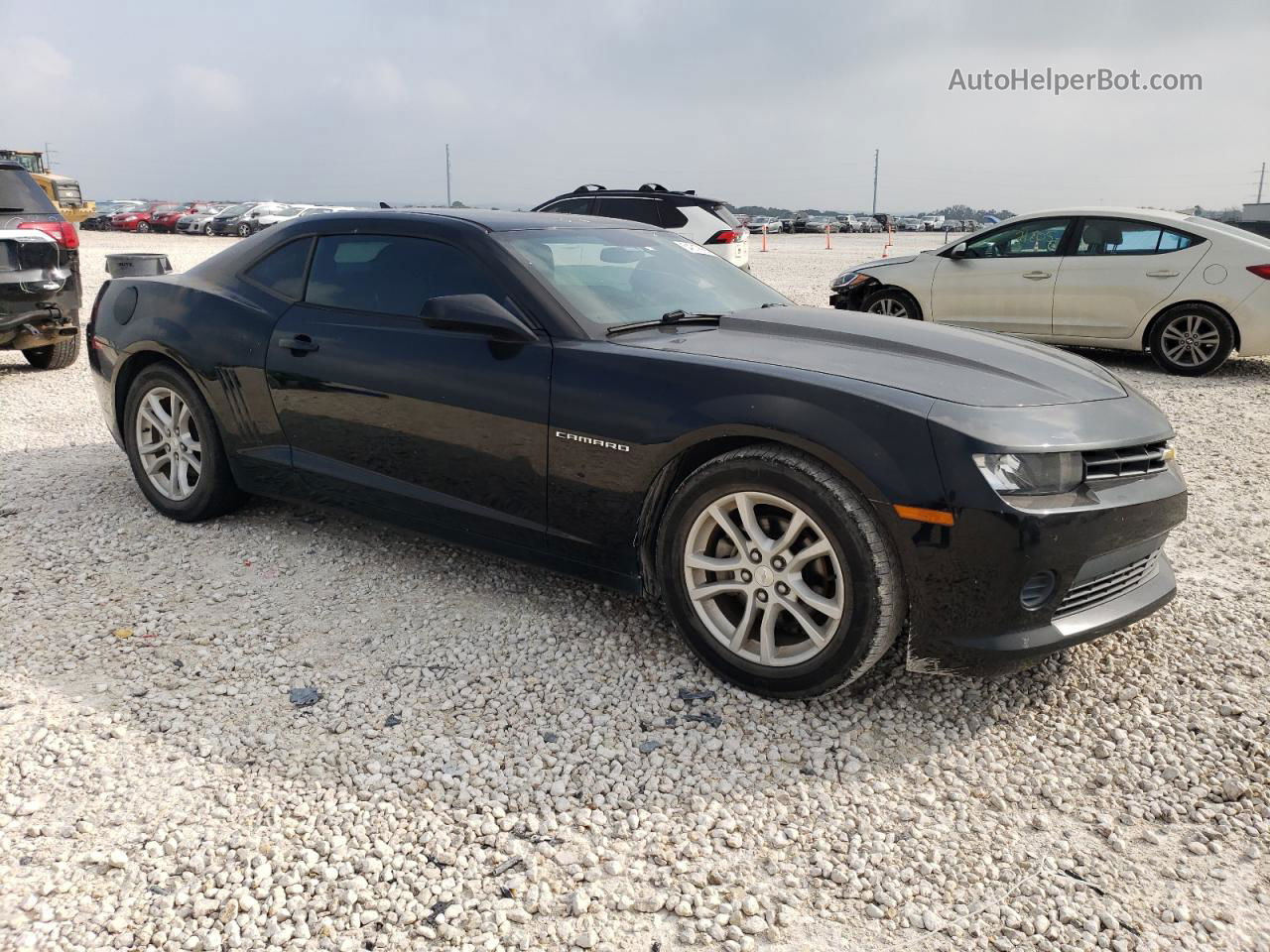 2015 Chevrolet Camaro Ls Черный vin: 2G1FA1E35F9309003